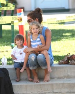 Brooke And The Kids Enjoy The Park