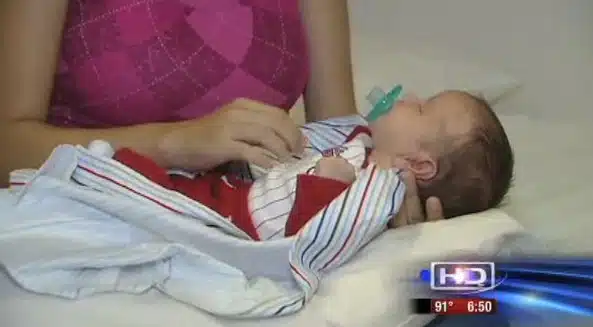Doctors Perform Live-Saving Surgery on 'Half Born' Baby
