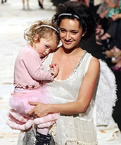 Keisha Castle-Hughes Takes To The Runway With Daughter Felicity-Amore