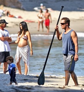 Family Day At The Beach For The McConaugheys