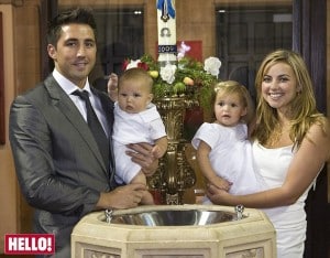 Charlotte and Gavin Baptize Baby Dexter