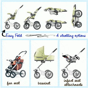 Mutsy 4 Rider Strolling Options