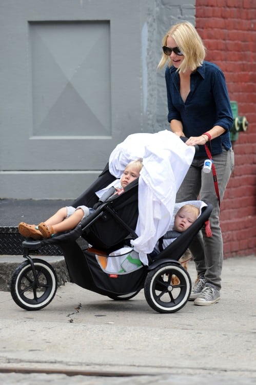 Sasha And Samuel Stroll in NYC