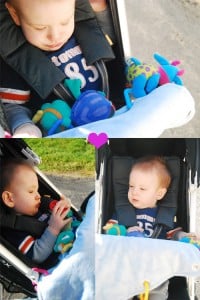 Lil' Tag Alongs Keep Baby Occupied and Warm At The Same Time!