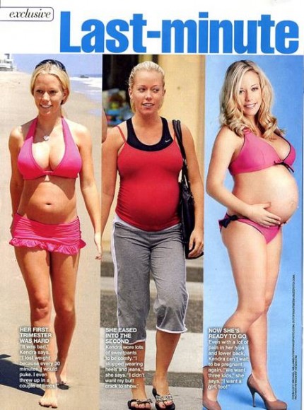 Kendra Wilkinson InTouch Feature