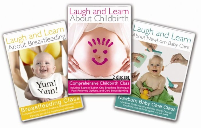 Laugh and Learn About Childbirth, BreastFeeding and Newborn Care (GIVEAWAY)