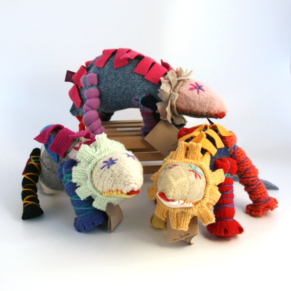 Cozy Old Sweaters Become Cuddly New Critters in Ragamuffins