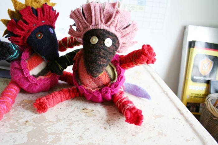 Cozy Old Sweaters Become Cuddly New Critters in Ragamuffins