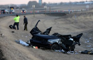 Baby Strapped Into Infant Car Seat Survives Head On Collision