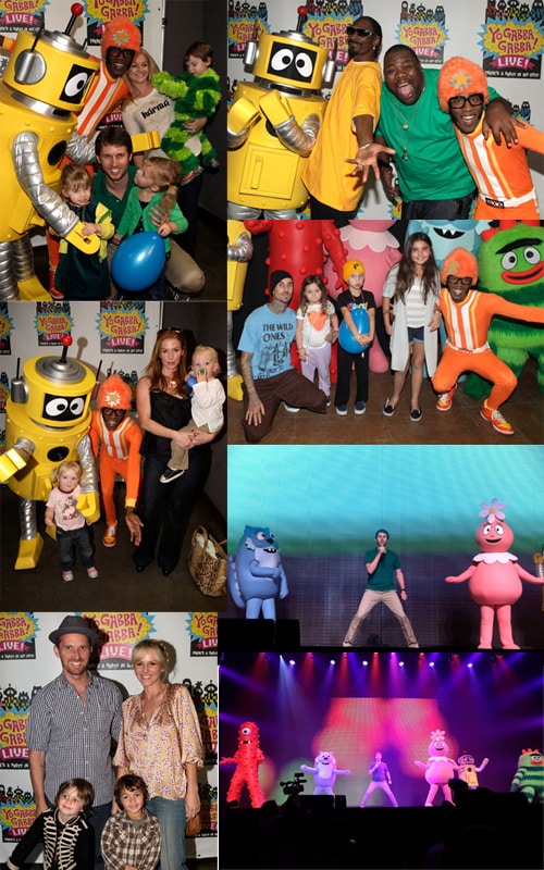 Yo Gabba Gabba Parties Like A Rockstar In LA!