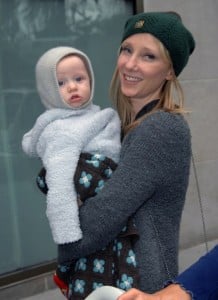 Anne Heche and Atlas Bundle Up In NYC