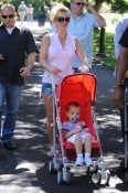 Britney Spears  in Sydney with Jayden