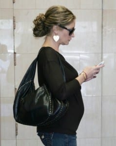 Pregnant Rebecca Gayheart