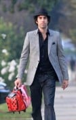 Sacha Baron Cohen out in LA