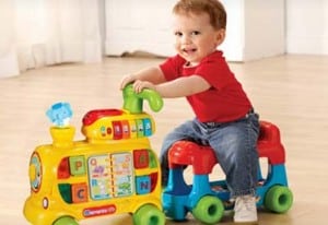 Kid Tested: Vtech Sit-to-Stand Alphabet Train