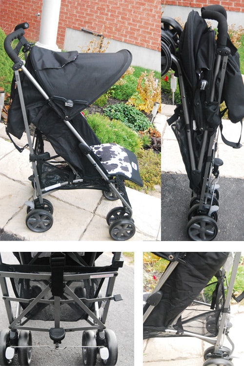 britax folding stroller