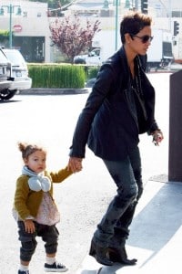 Halle Berry & Nahla Aubry Shop in Beverly Hills