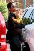 Halle Berry and Nahla Aubry Shop in Beverly Hills