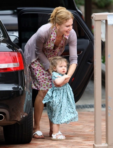 Nicole Kidman and Sunday Rose Visit Family in Australia