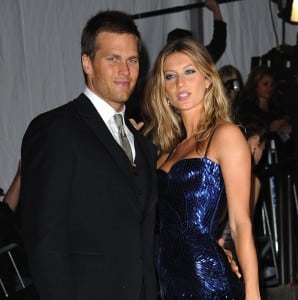 Gisele Bundchen and Tom Brady arrive at The Costume Institute Gala