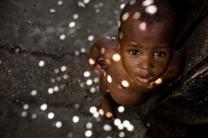 Haitian Orphans Displaced by Earthquake