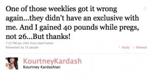 Kourtney Kardashian Not Happy OK! Magazine Photoshopped Post-Pregnancy Photos