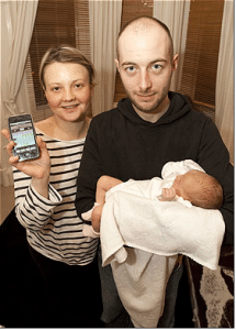 UK Couple Conceives First Baby With iPhone's Help