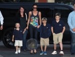 Victoria Takes Her Boys To The Movies!