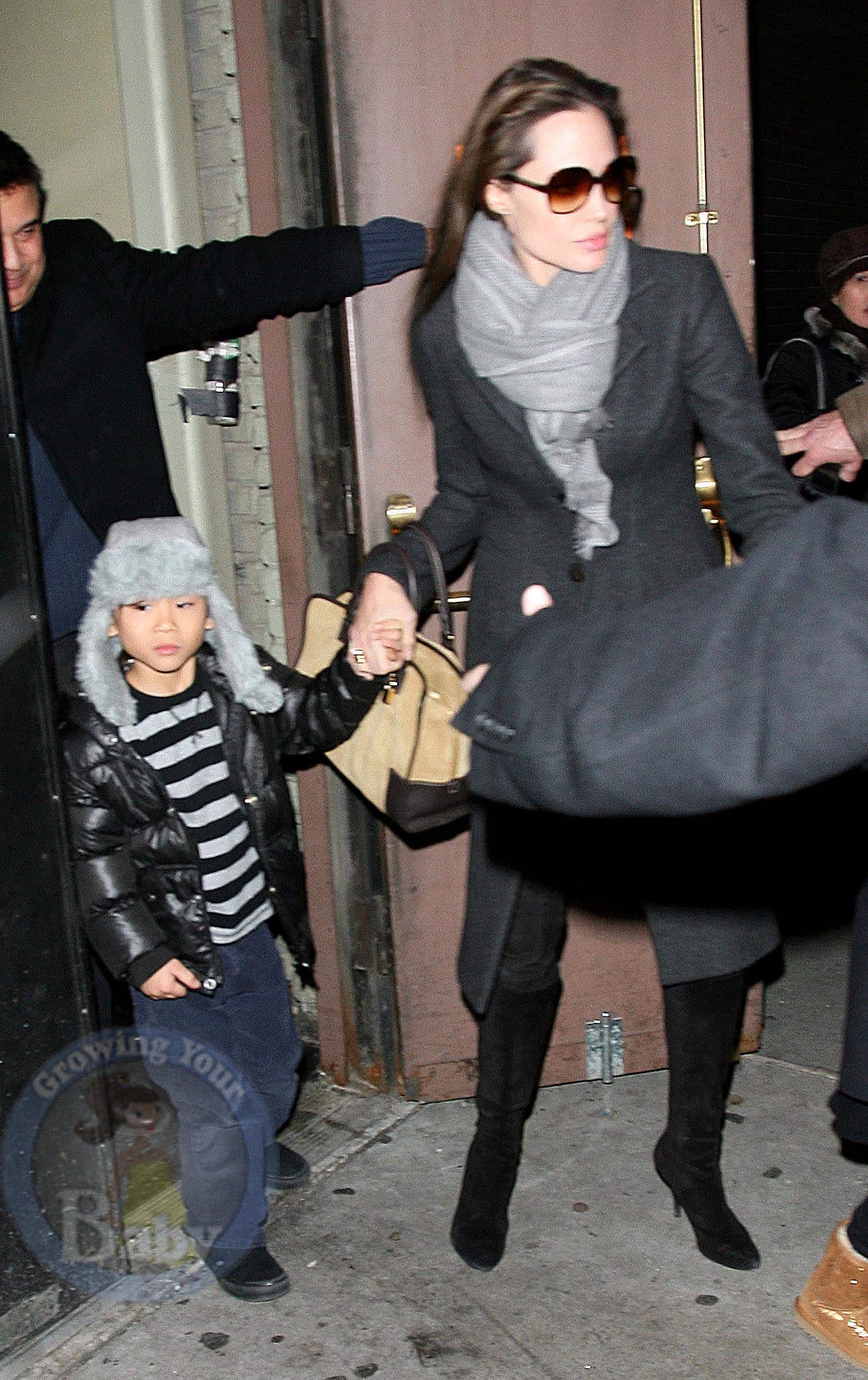 The Jolie-Pitts Enjoy Broadway! - Growing Your Baby1529 x 2430
