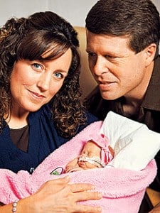 Jim and Michelle Duggar Show Off Baby Josie!