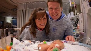 Jim and Michelle Duggar Show Off Baby Josie!