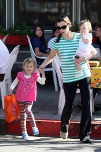 Violet and Seraphina Are Santa Monica Shoppers