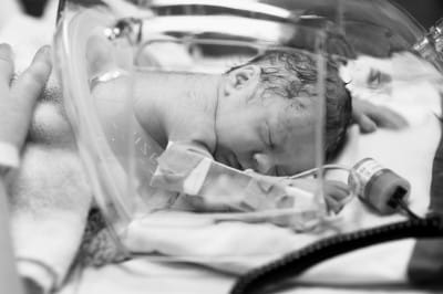 Baby in NICU