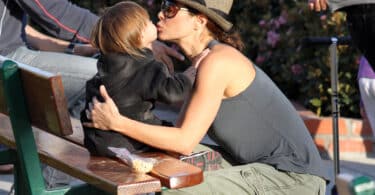 Brooke Burke Enjoys A Park Play Day!