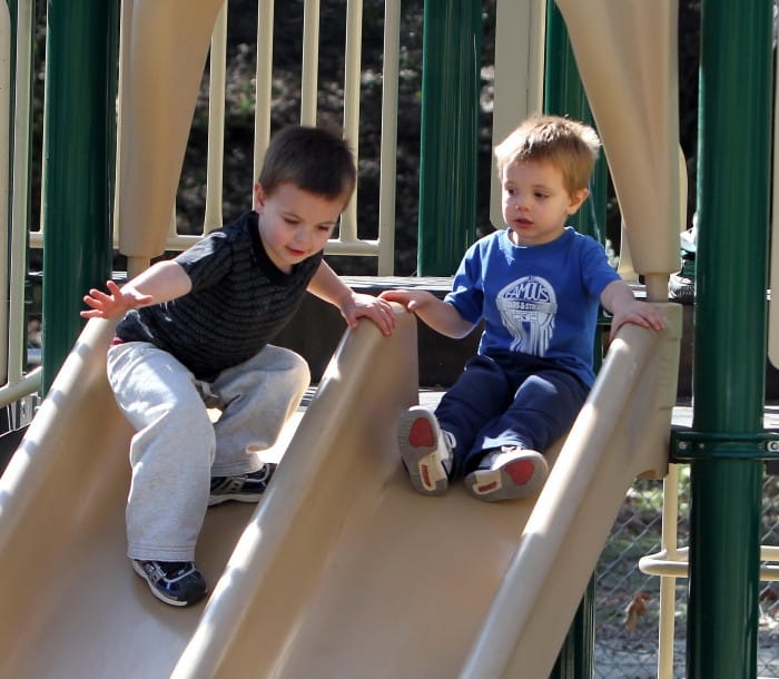 Kevin Federline and His Kids Enjoy A Park Playdate