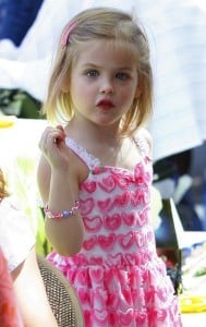 Hearts and Kisses!  Larry Birkhead and Dannielynn Celebrate Valentines in LA!