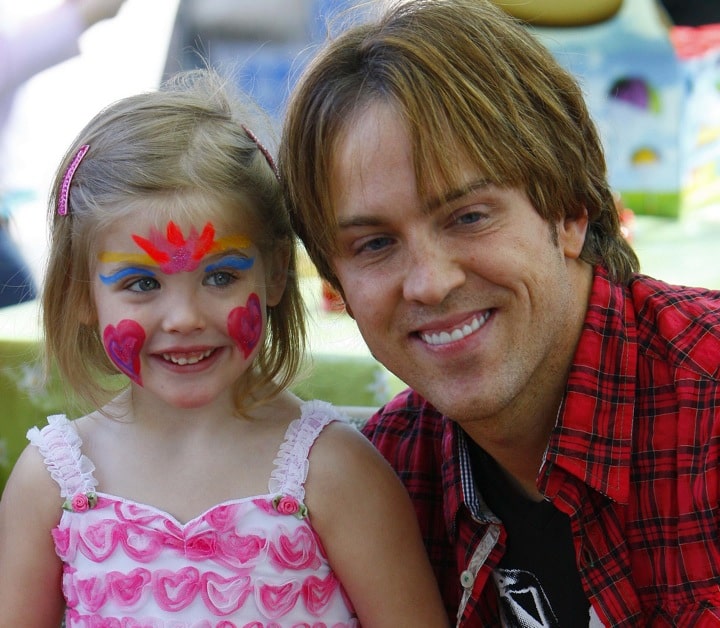 Hearts and Kisses!  Larry Birkhead and Dannielynn Celebrate Valentines in LA!