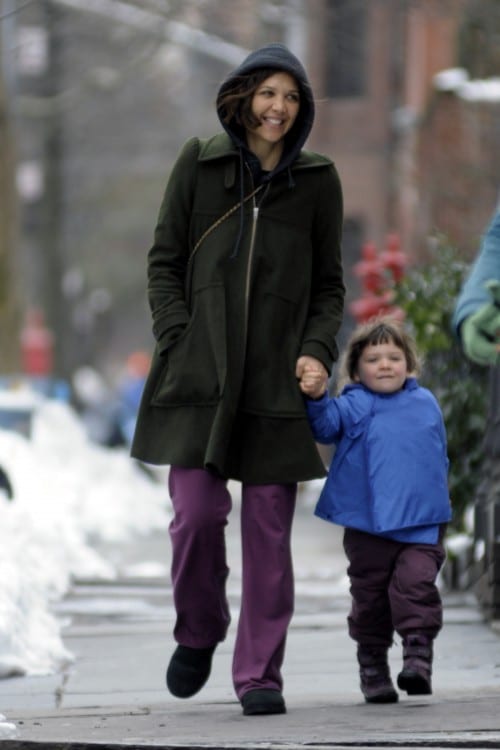 Maggie and Ramona Enjoy a Winter Stroll in Brooklyn