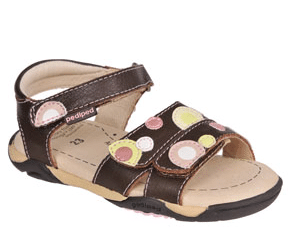 Gillian double dot Sandals with Memory Foam Technology)
