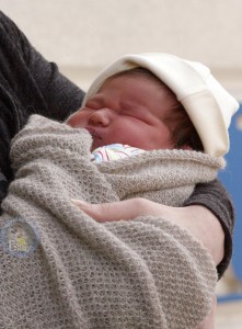 Proud Mama Sara Cox Shows Off 2 Day Old Renee