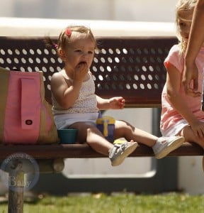 Violet and Seraphina Share A Seat!