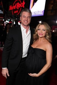 Rebecca Gayheart and Eric Dane at Premiere of Valentine's Day