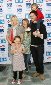 Jennie Garth and Family Support Milk + Bookies