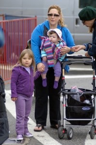 Carnie Wilson Strolls With Her Sunday Market Girls