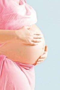 Full Term Pregnant Woman