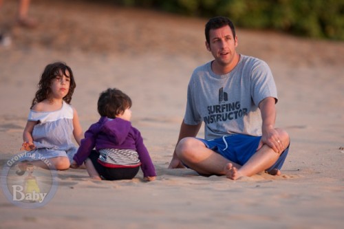 Adam Sandler & His Beach Babes Chill in Hawaii