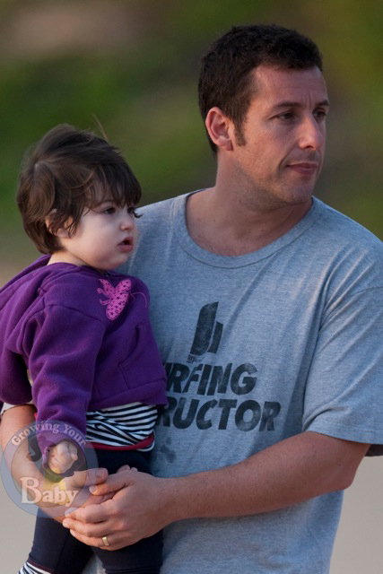 Adam Sandler & His Beach Babes Chill in Hawaii