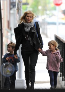 Gwyneth with Moses and Apple