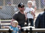 Liev Schrieber Enjoys A Day Out With His Boys!