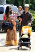Matthew McConaughey & His Family Attend A Birthday Party!